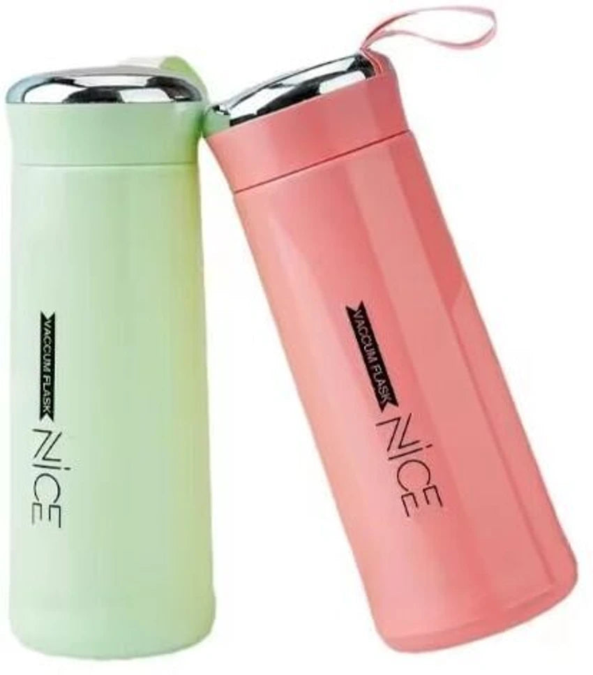 Nice Glass Water Bottle (Pack Of 2)